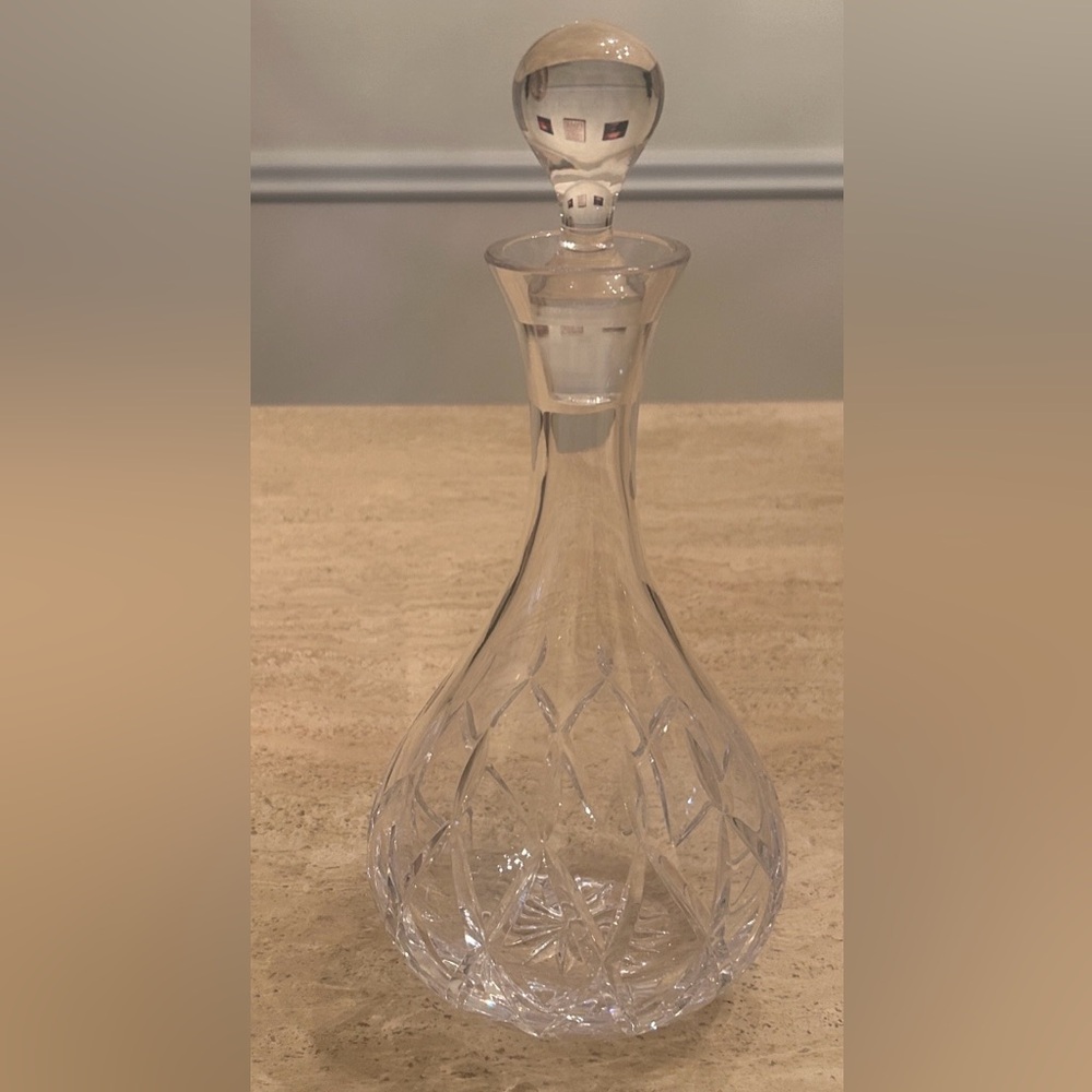 Vintage Atlantis Crystal Decanter & Stopper